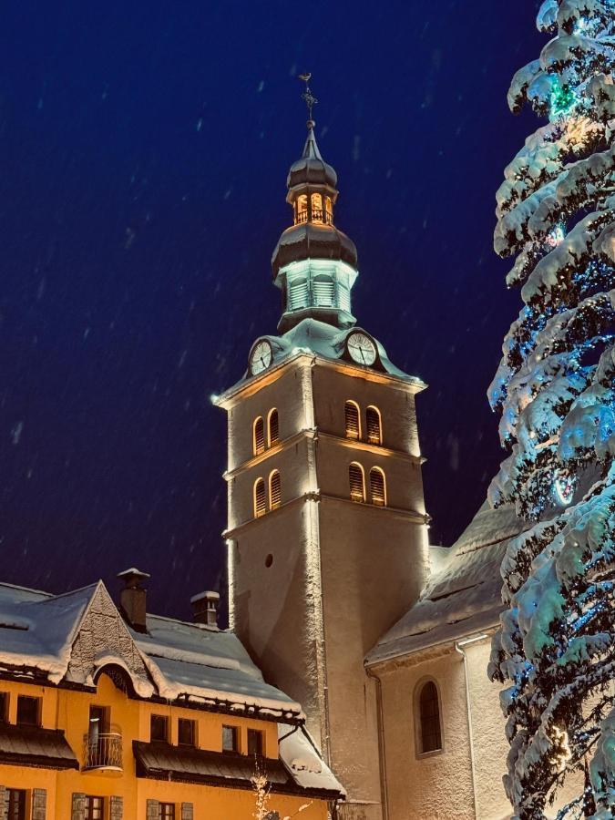 Chalet Le Repaire Proche Piste Megève Esterno foto