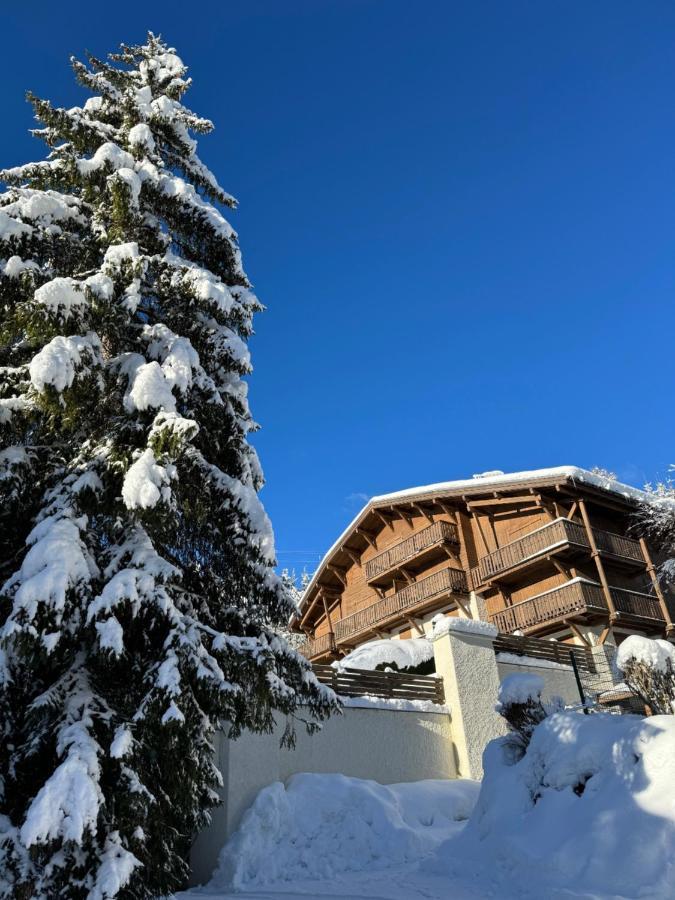 Chalet Le Repaire Proche Piste Megève Esterno foto