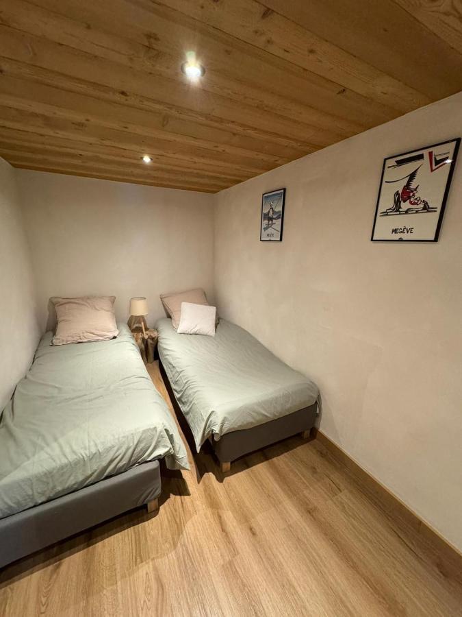 Chalet Le Repaire Proche Piste Megève Esterno foto
