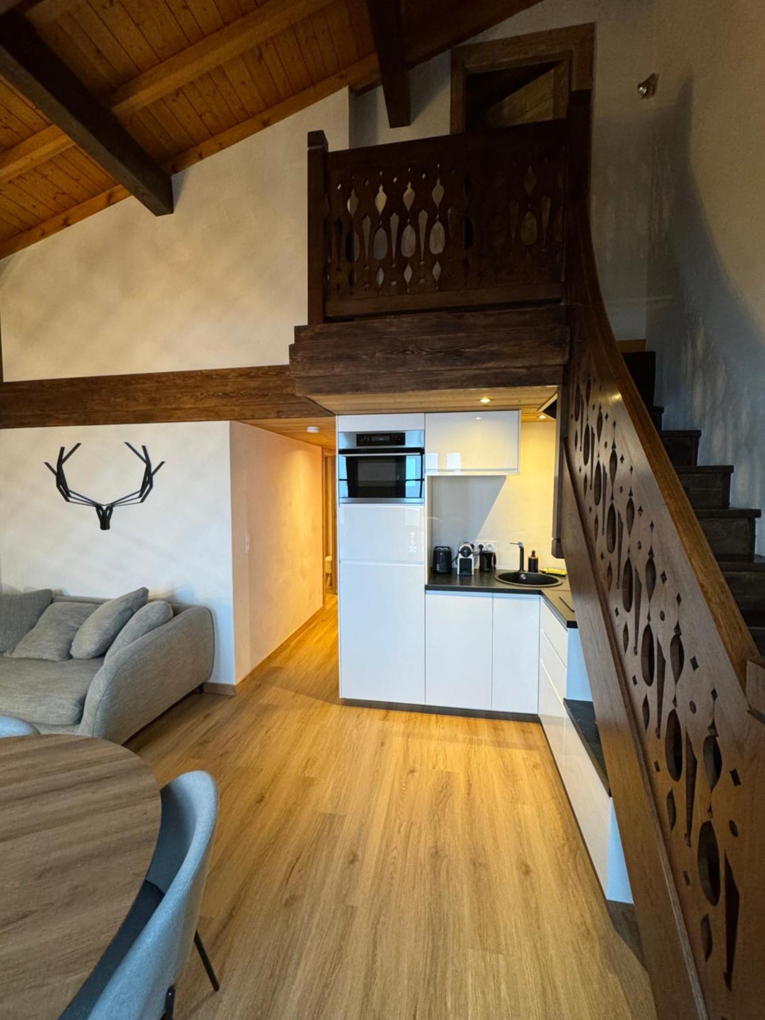 Chalet Le Repaire Proche Piste Megève Esterno foto